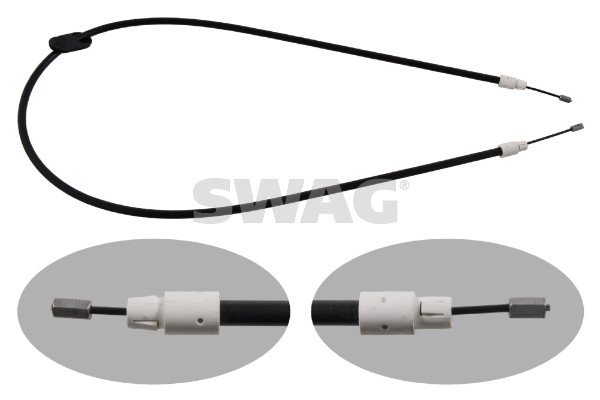 Cable, parking brake - 10 93 4904 SWAG